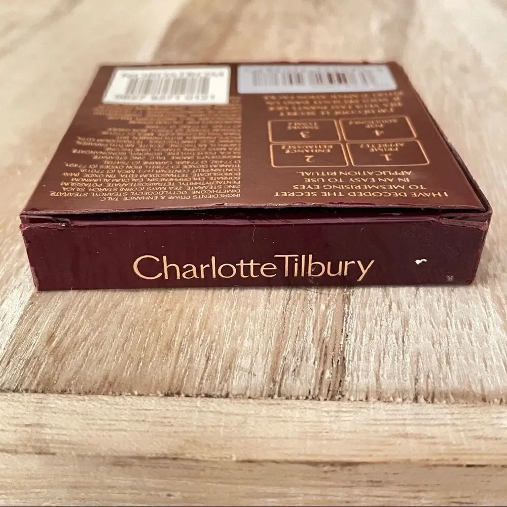 New in Box read, Charlotte Tilbury luxury palette The rock chick